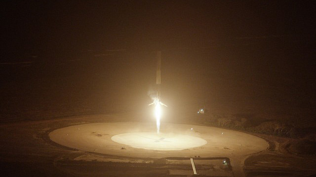 aterragem falcon 9