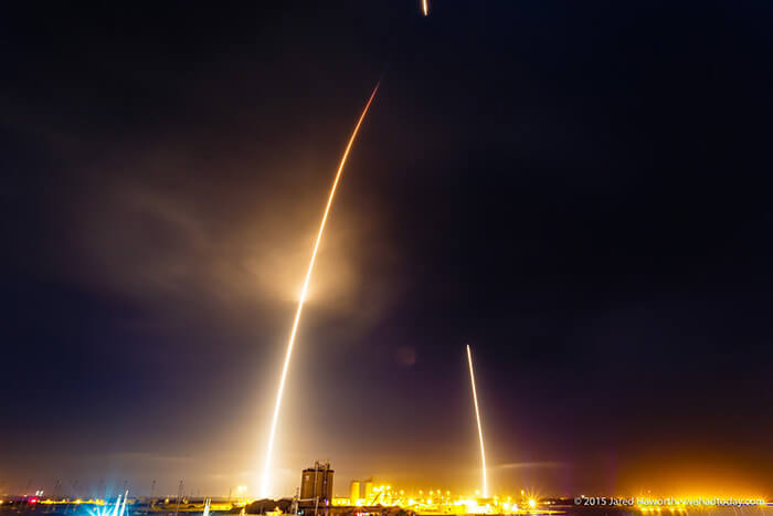 viagem do Falcon 9