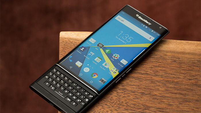 Blackberry Priv smartphone