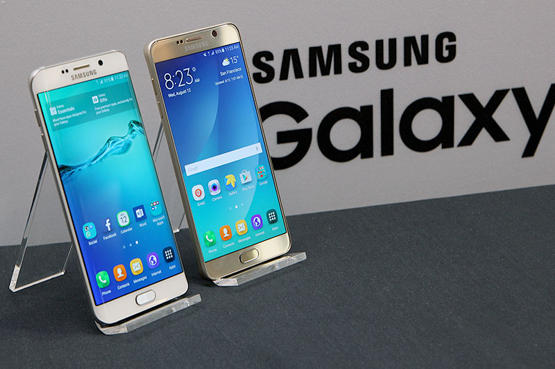 Galaxy Note 5 e S6 edge Plus