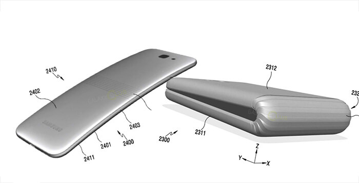 Samsung Galaxy X - Será assim o smartphone dobrável da Samsung?