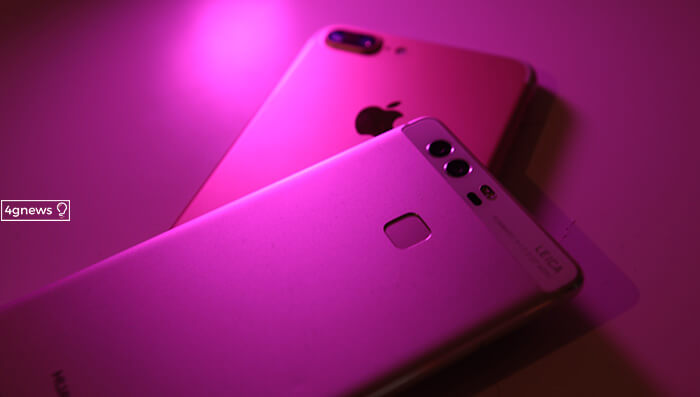 Huawei vs Apple Europa smartphones