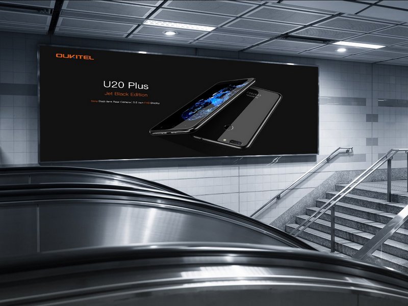 Oukitel U20 Plus publicidade