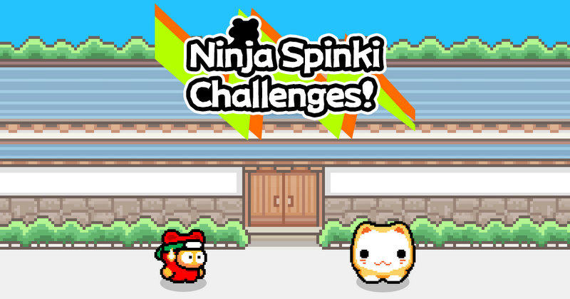 Ninja Spinki Challenges Flappy Bird