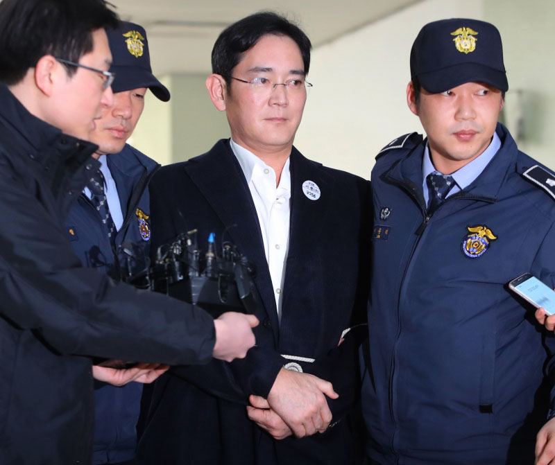 Presidente da Samsung é preso