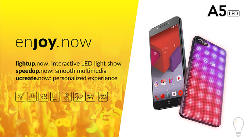 Alcatel A5 LED 4gnews
