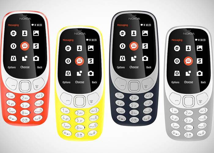Novos Nokia 3310 2017