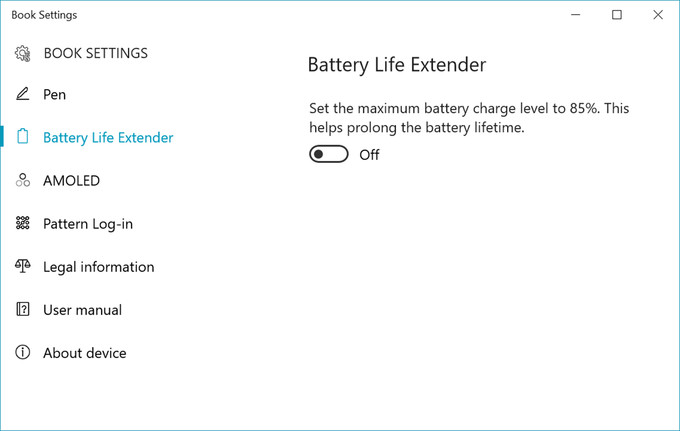 A Book Settings poderá integrar a interface do Samsung Galaxy Book