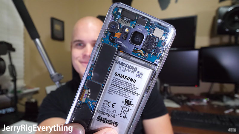 Samsung Galaxy S8 transparente