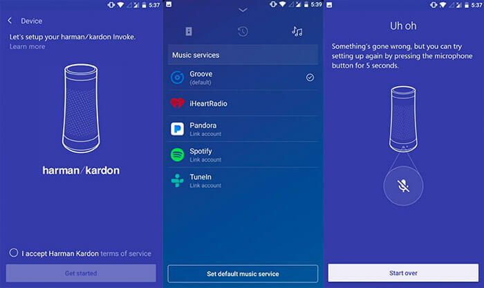 App da coluna Microsoft