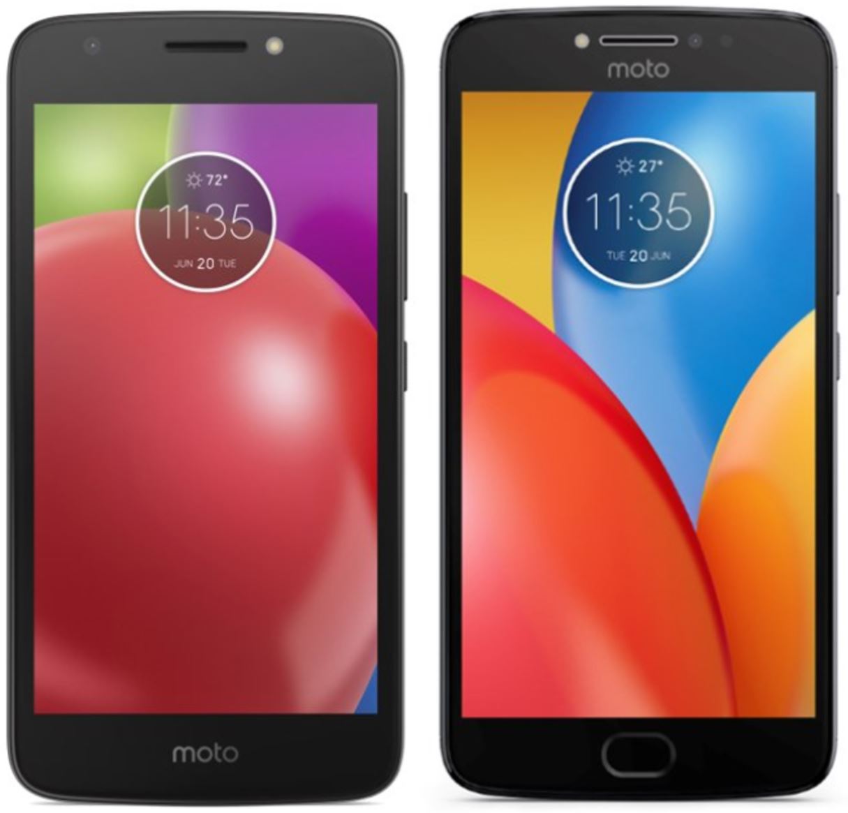 Motorola Moto E4 e E4 Plus