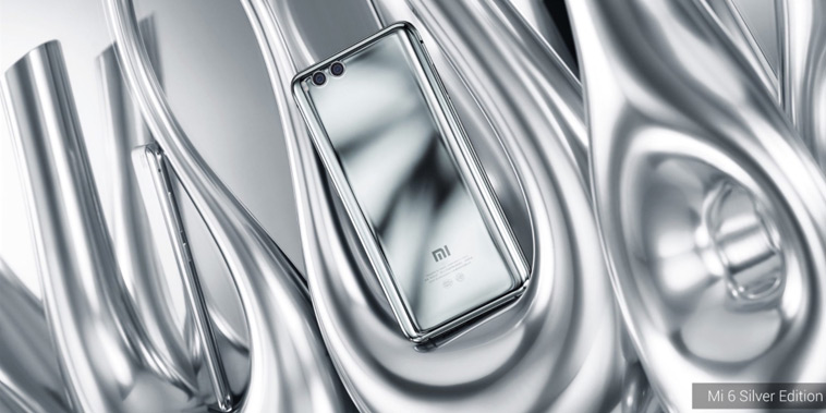 Xiaomi Mi6 Sliver