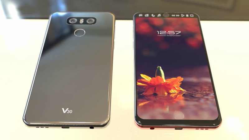Conceito do LG V30 | Crédito: Concept Creator