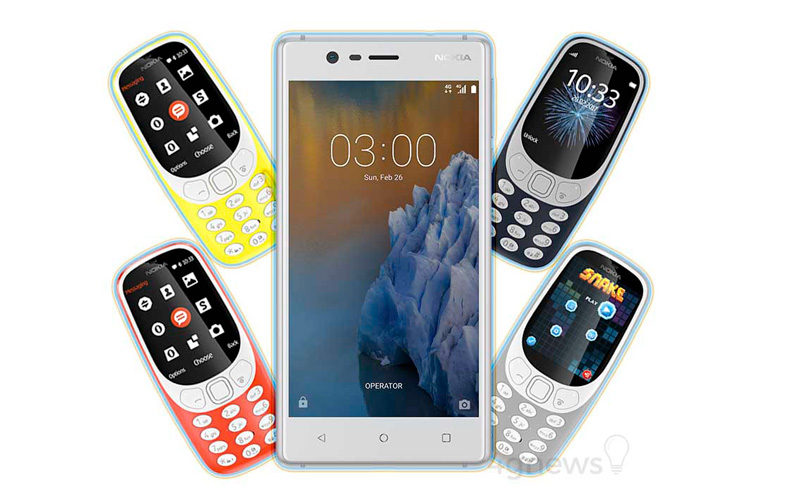 Nokia 3 Nokia 3310
