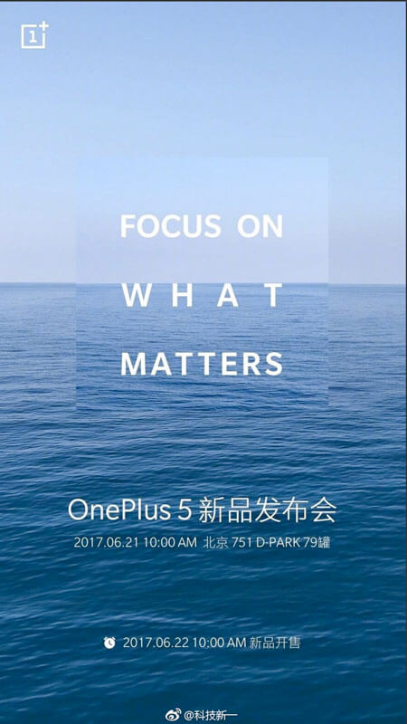 OnePlus 5 chegará ao mercado dois dias depois do lançamento