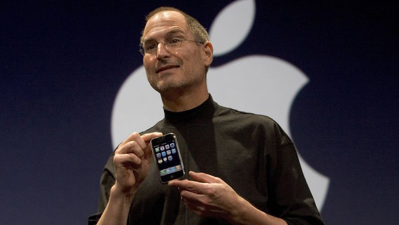 Steve Jobs e o primeiro iPhone
