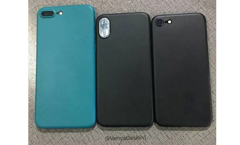 Alegado iPhone 8 no centro