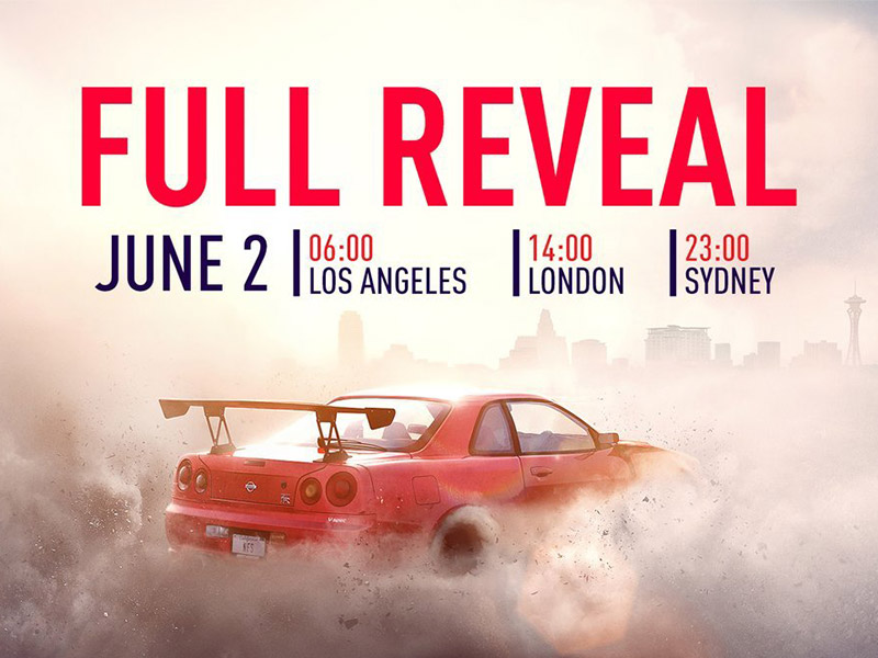 Anuncio da revelação do novo Need For Speed