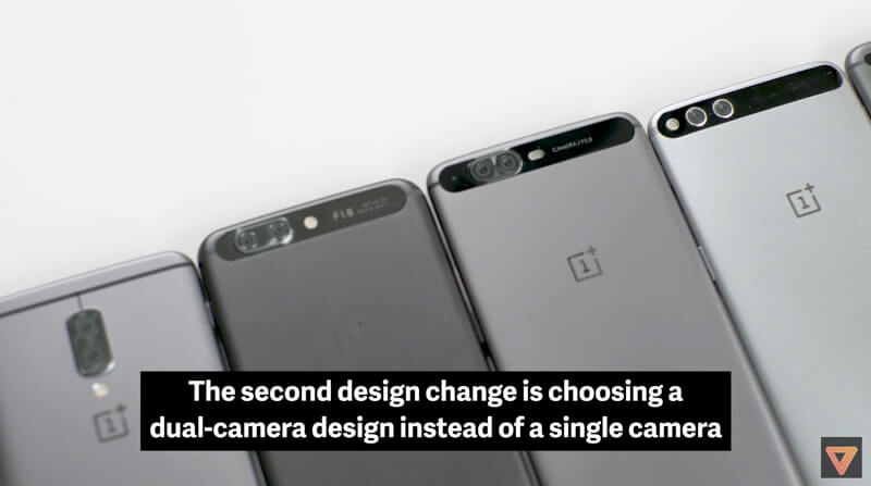 Protótipos do OnePlus 5 | Crédito: The Verge