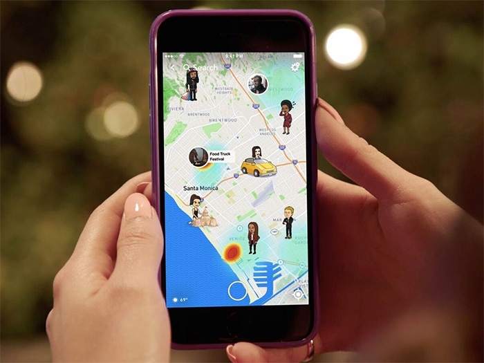 Snapchat Snap Maps