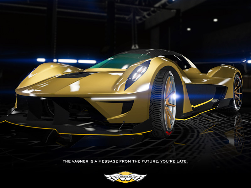 O novo carro do GTA Online chamado Dewbauchee Vagner