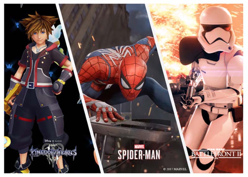 Spider-Man, Battlefront 2 e Kingdom Hearts 3 D23