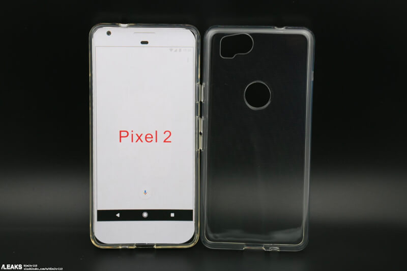 Alegada capa do Google Pixel 2