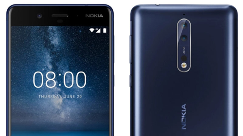Nokia 8 smartphone
