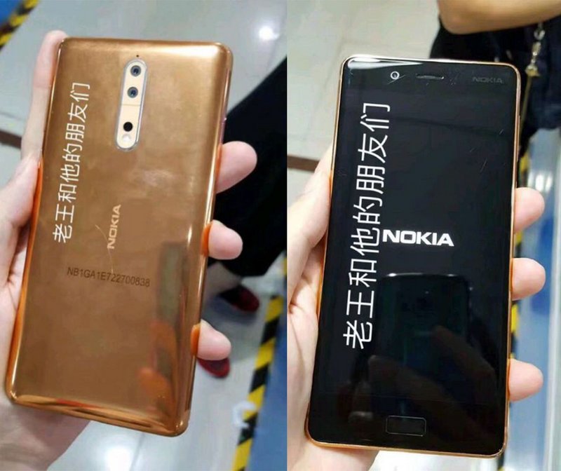 Nokia 8 Smartphone Dourado
