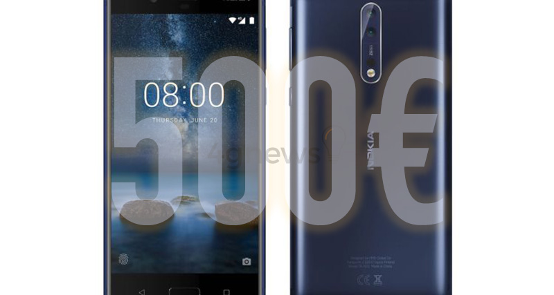 Nokia 8 Smartphone Android Europa