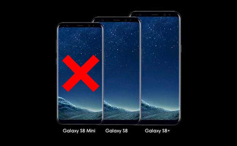 Samsung Galaxy S8 Mini parece que está fora dos planos