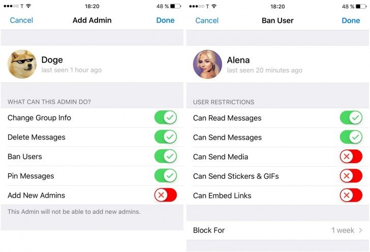 Telegram 4.1