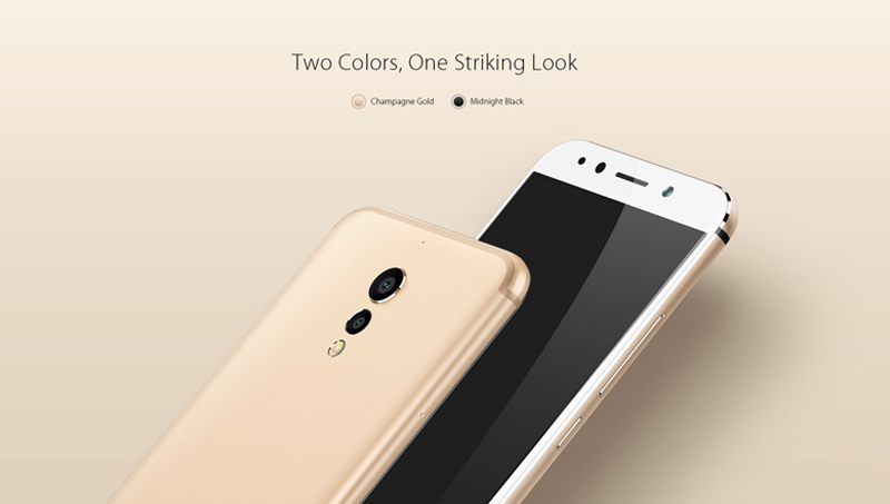 Novo UMIDIGI S chega em dourado e preto smartphone