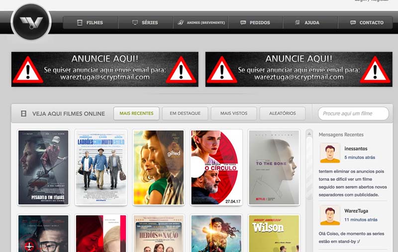 Wareztuga: 12 alternativas para ver Filmes e Séries online grátis