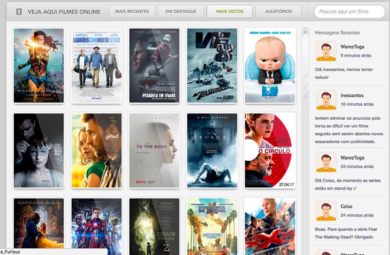 Wareztuga: 12 alternativas para ver Filmes e Séries online grátis