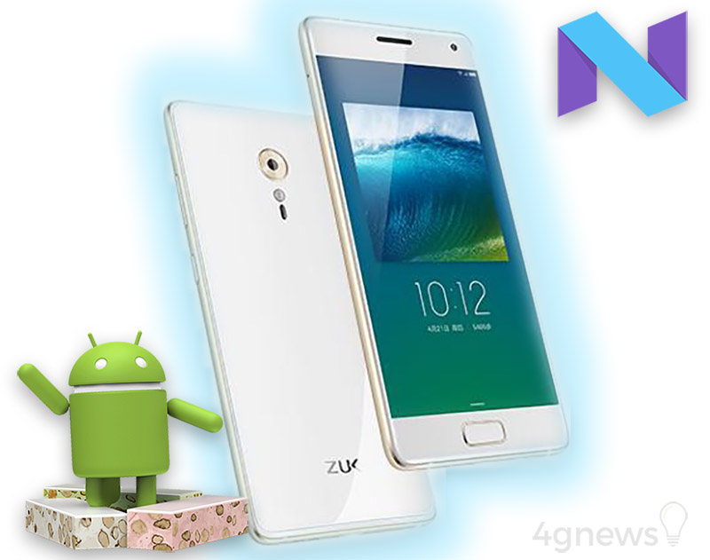 ZUK Z2 Android Nougat Lenovo