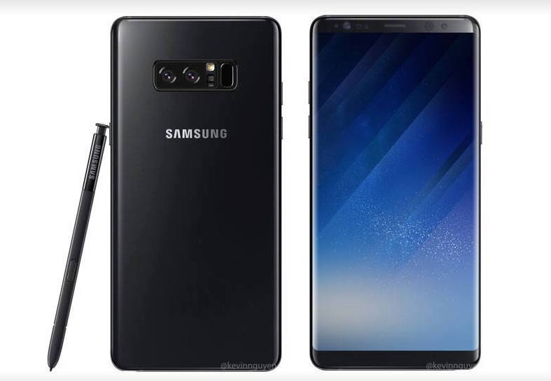 Alegado Samsung Galaxy Note 8