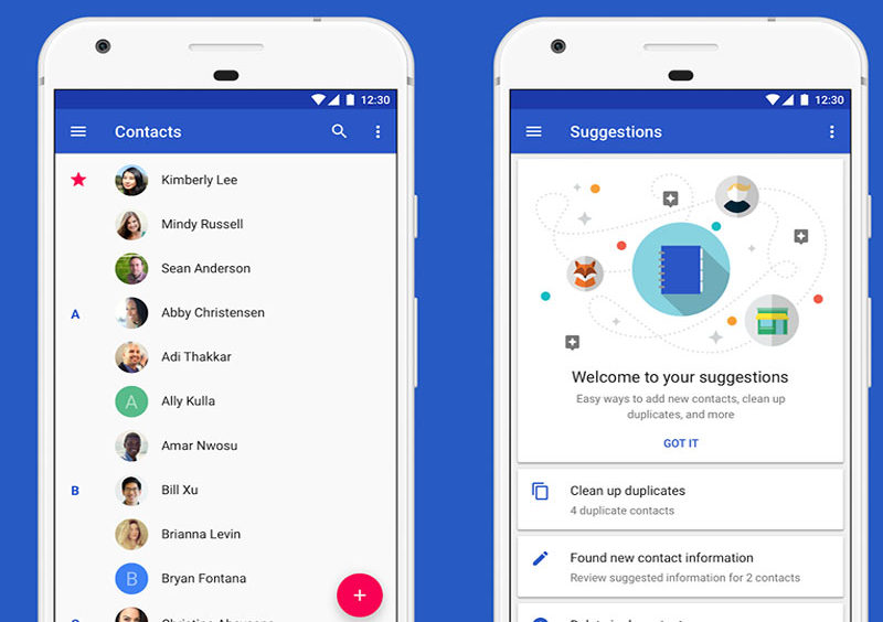 Contactos Smartphone Android Google dica