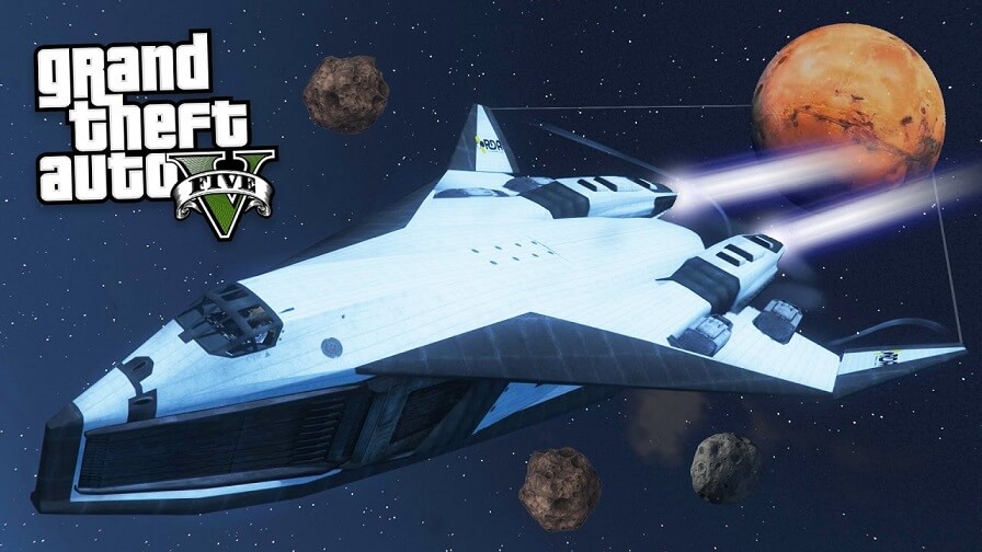 GTA V modo space