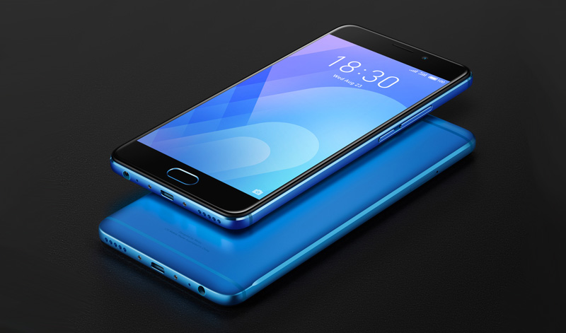O Meizu M6 Note está disponível em preto e azul.
