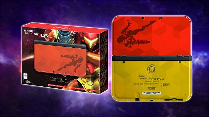 Nintendo 3DS XL Samus Edition à venda nos US
