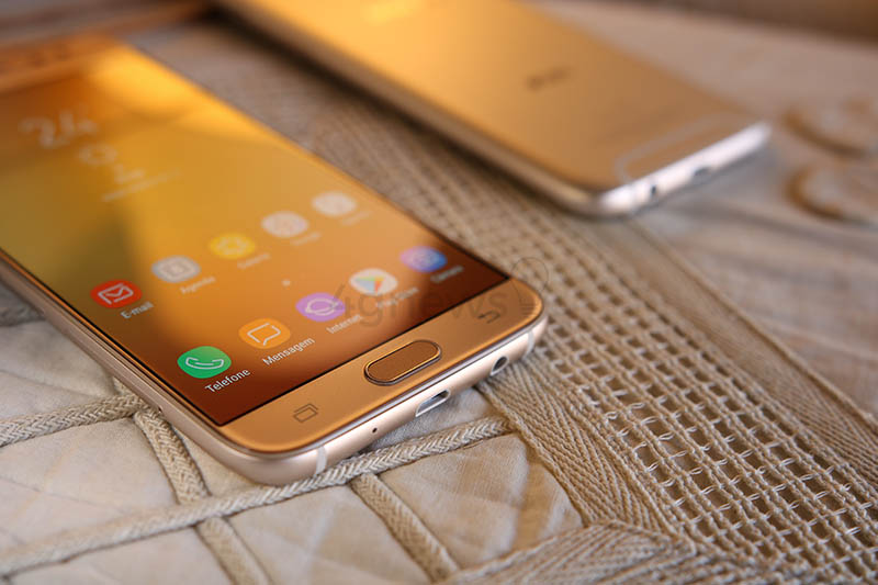 Samsung Galaxy J5 (2017) Samsung Galaxy J7 (2017) 4gnews Review Análise Smartphone Android