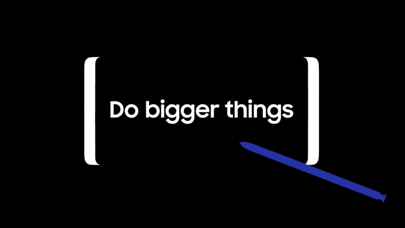 Teaser do Samsung Galaxy Note 8 analisado ao pormenor