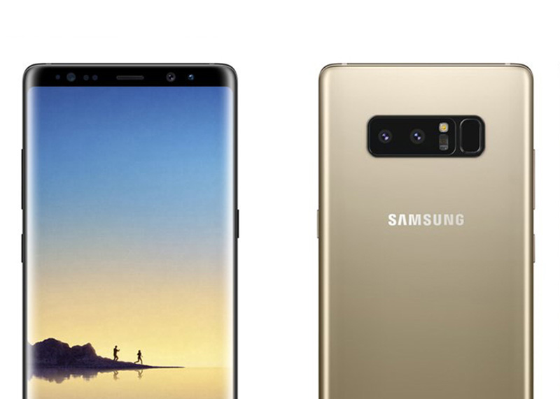 Samsung Galaxy Note 8 fotos reais