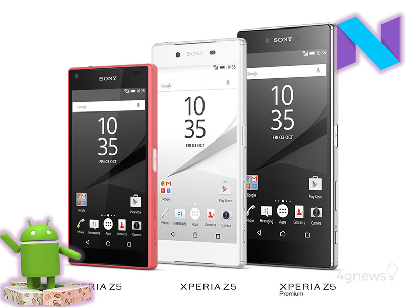 Sony Xperia Z5 Smartphone Android Nougat