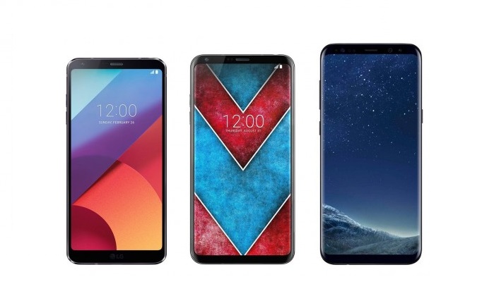 LG G6 - LG V30 - Samsung Galaxy S8+