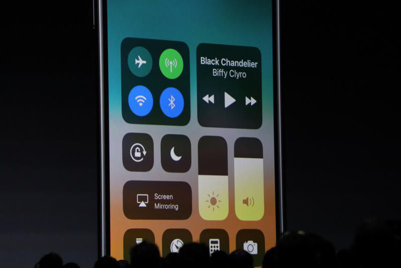 Apple iOS 11 Control Center