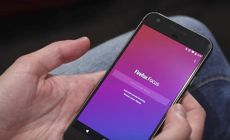 Firefox Focus Google Board GBoard privacidade