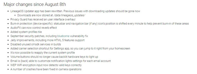 LineageOS BlueBorne