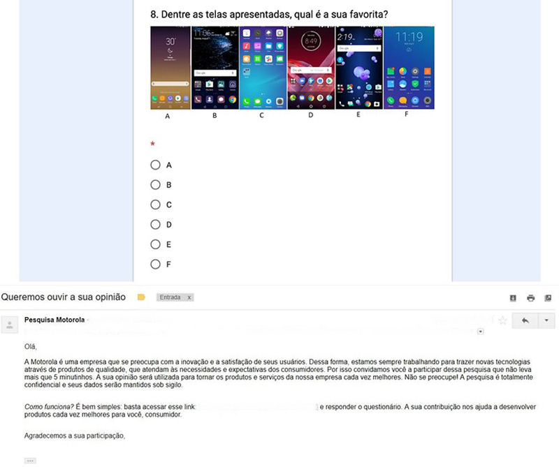 Motorola Moto smartphone Android